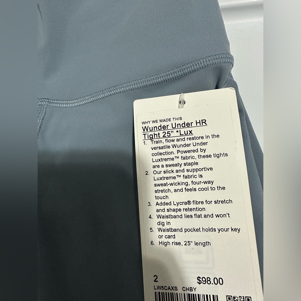 lululemon wunder unders 25”